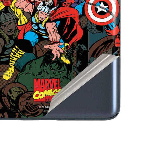 Marvel Classic Comics Avengers Assemble Galaxy S20 Fan Edition Skin
